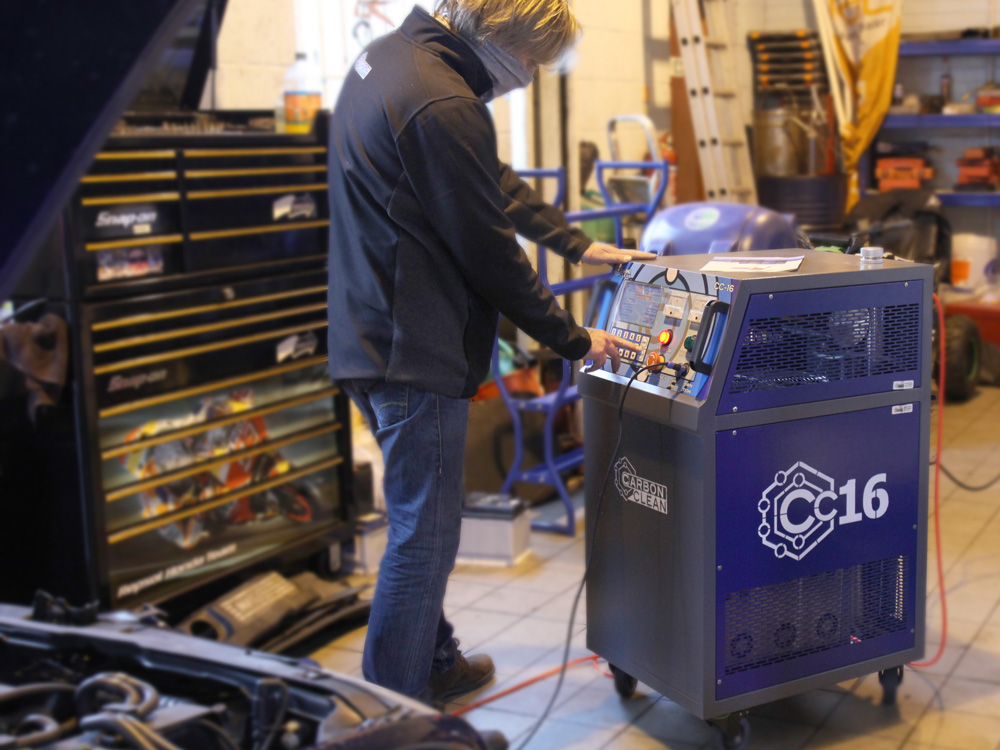 cc-16 carbon cleaning machine