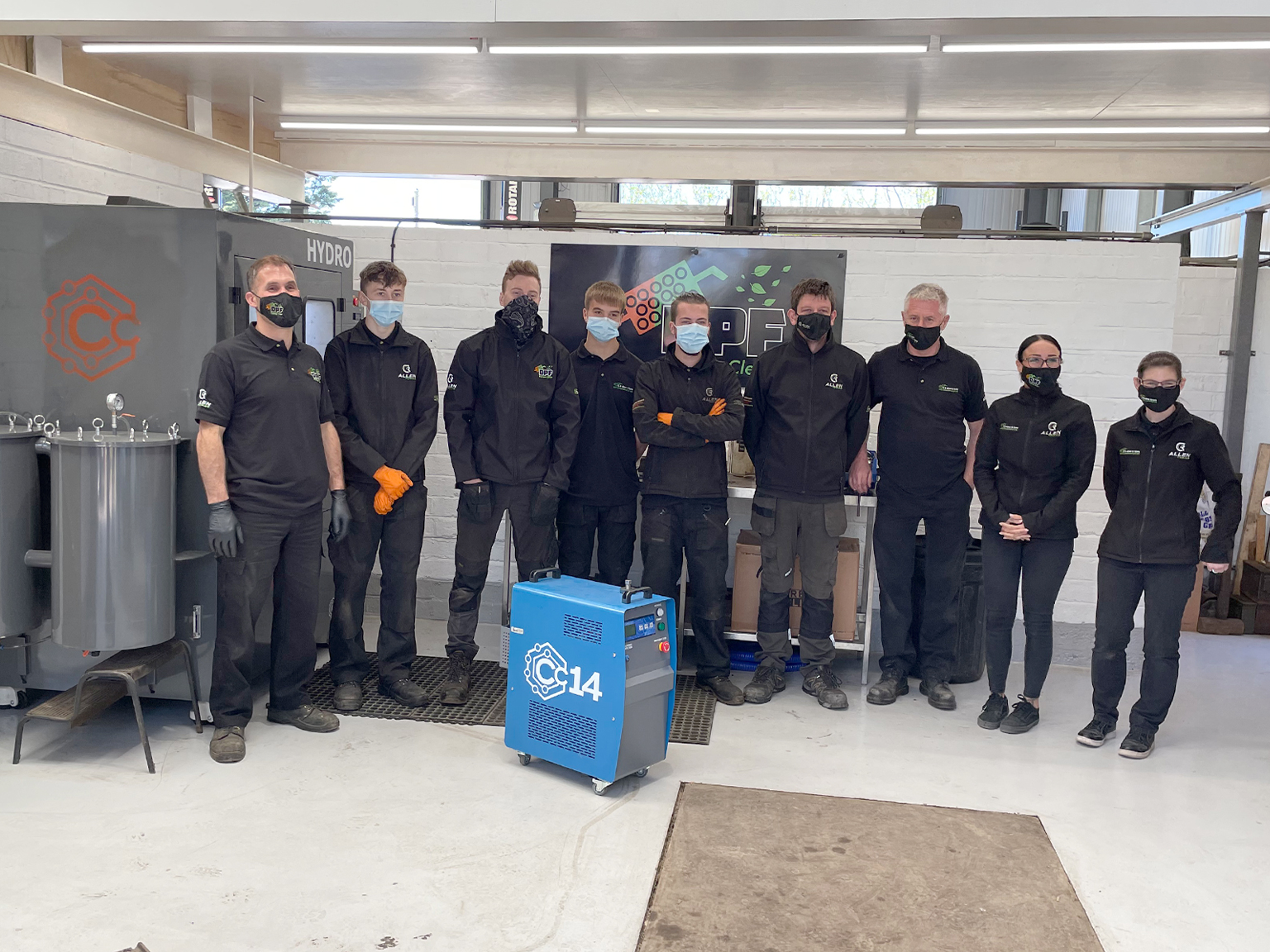 Cr allen invest in carbon cleaning and dpf cleaning technology